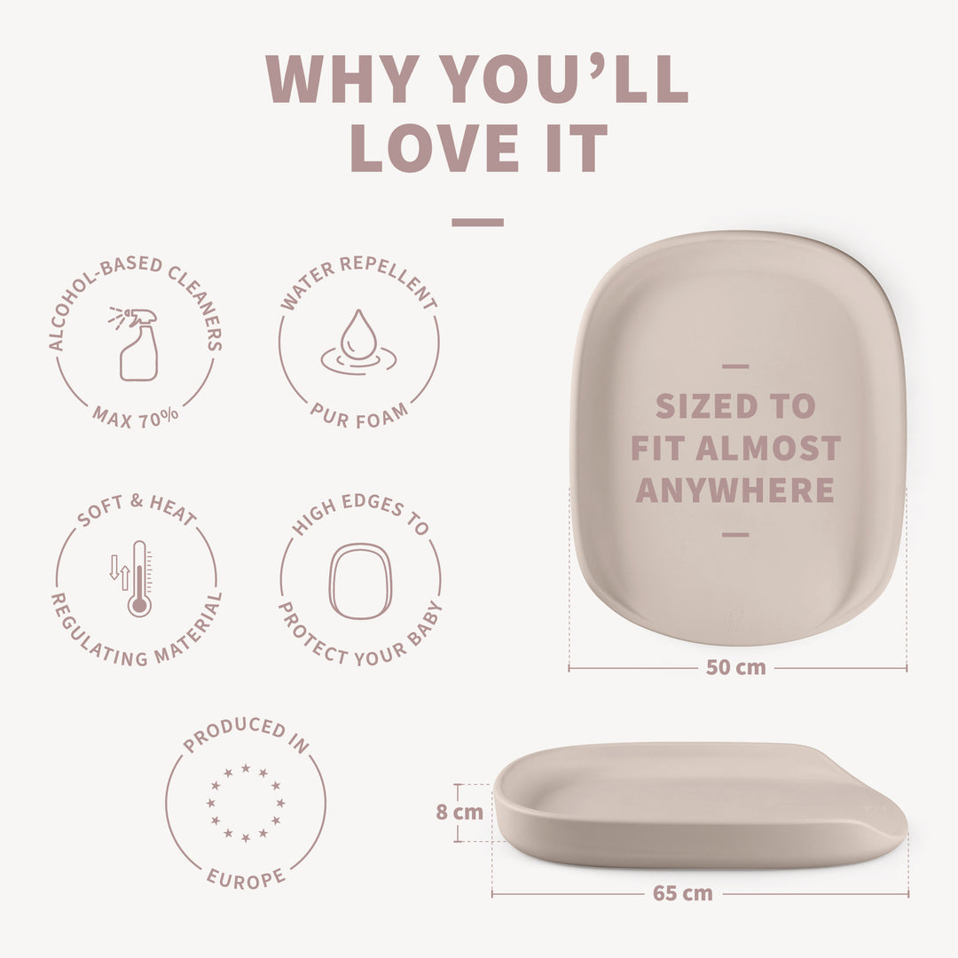 PUSLE PUR skiptipúði, Birchbark Rose