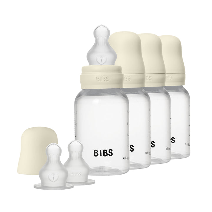 4-pakk fløskur, 150 ml, Silikon
