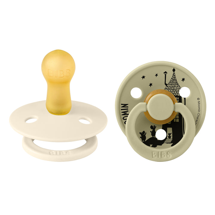 Moomin, 2 stk, Khaki/Ivory