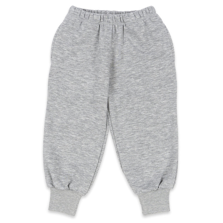 Lou joggingbuksur, Grey Melange