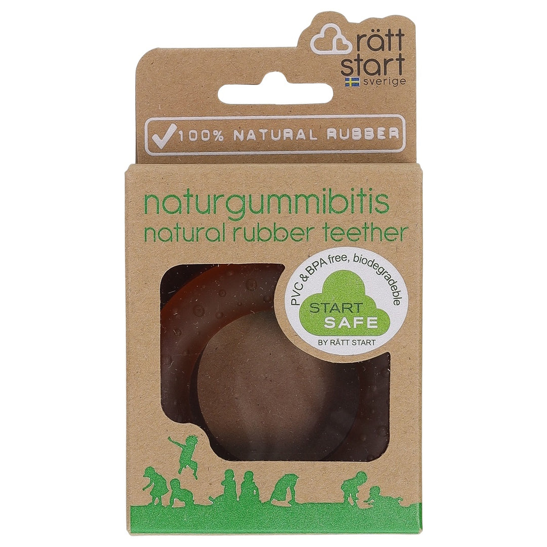 Bítileika úr natúrgummi, 2 stk