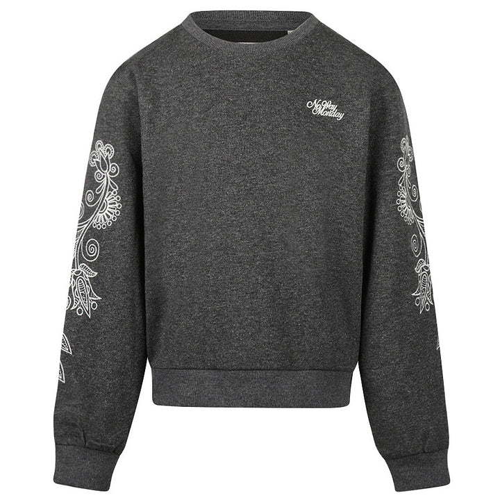 Sweatshirt, Dark Grey Melee