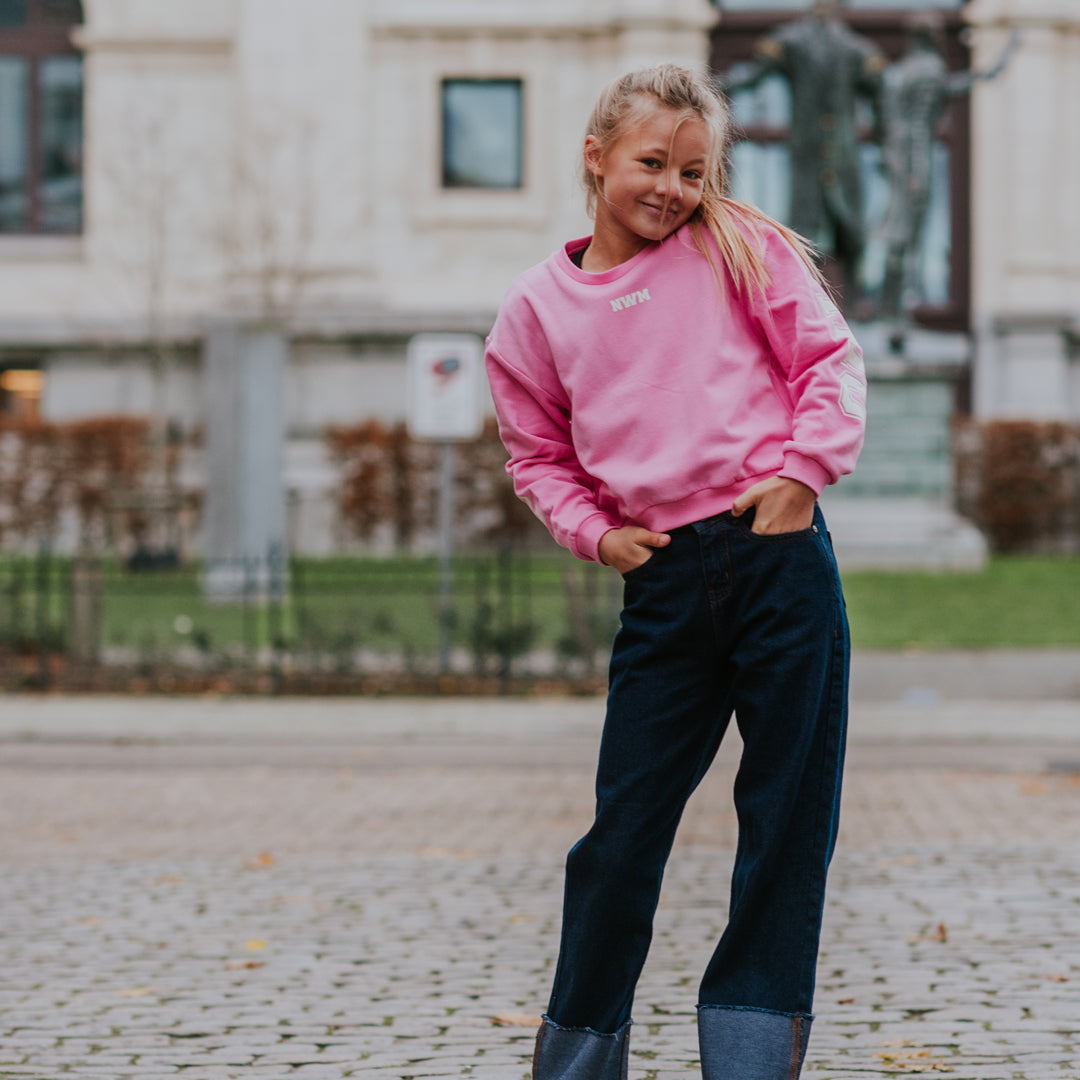 Sweatshirt, Aurora Pink