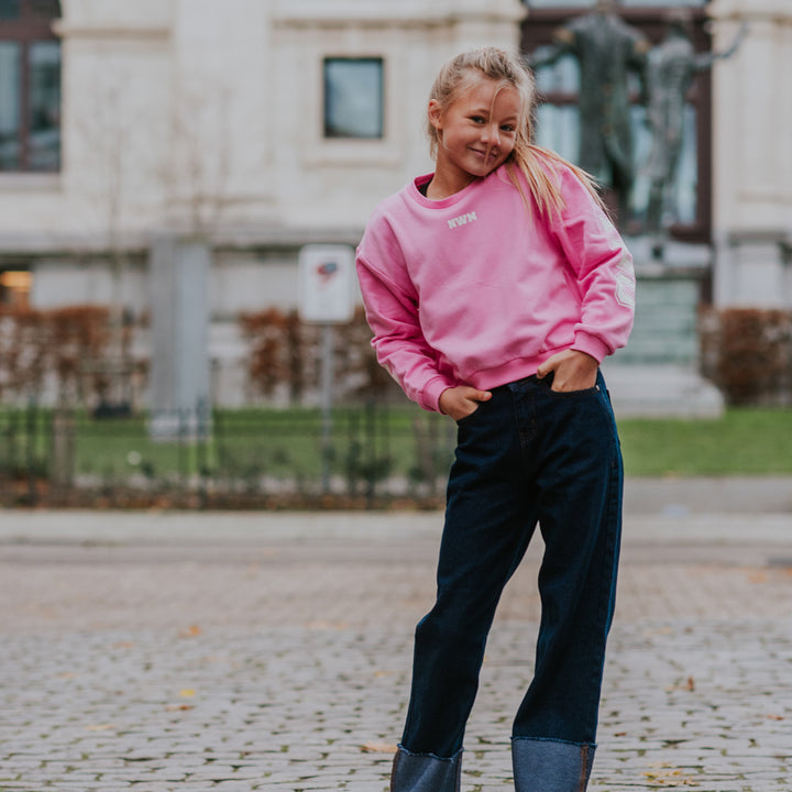 Sweatshirt, Aurora Pink
