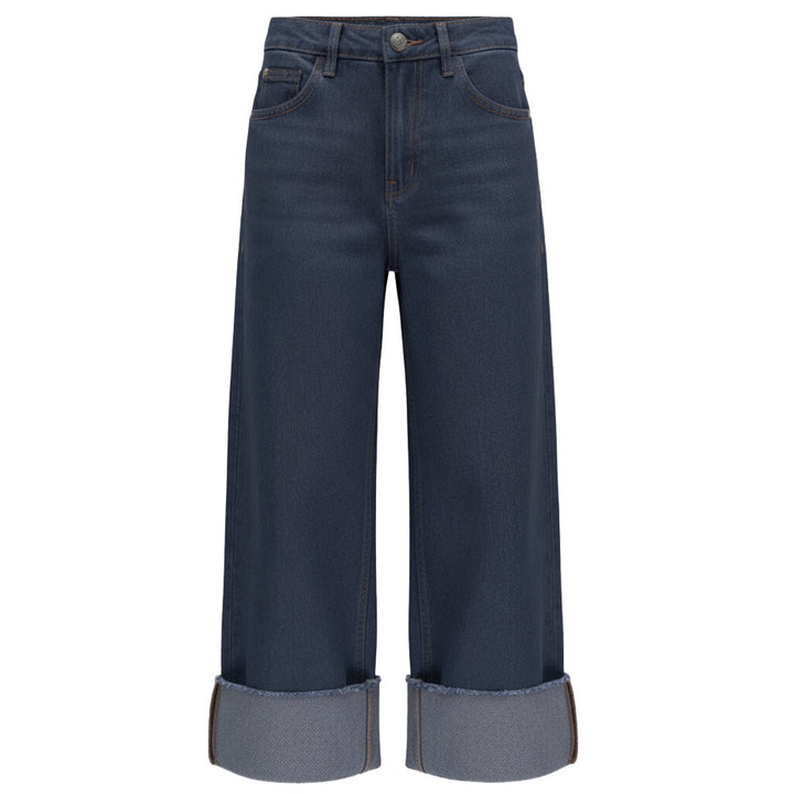 Wide jeans, Denim Blue