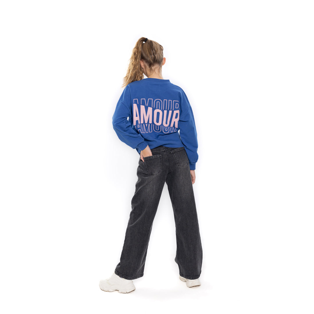 Loose Fit sweatshirt, Nouvan Navy