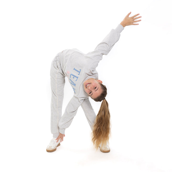 Loose Fit sweatshirt, Grey Melee