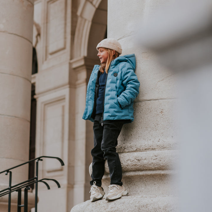 Vetrarjakki, Faded Blue