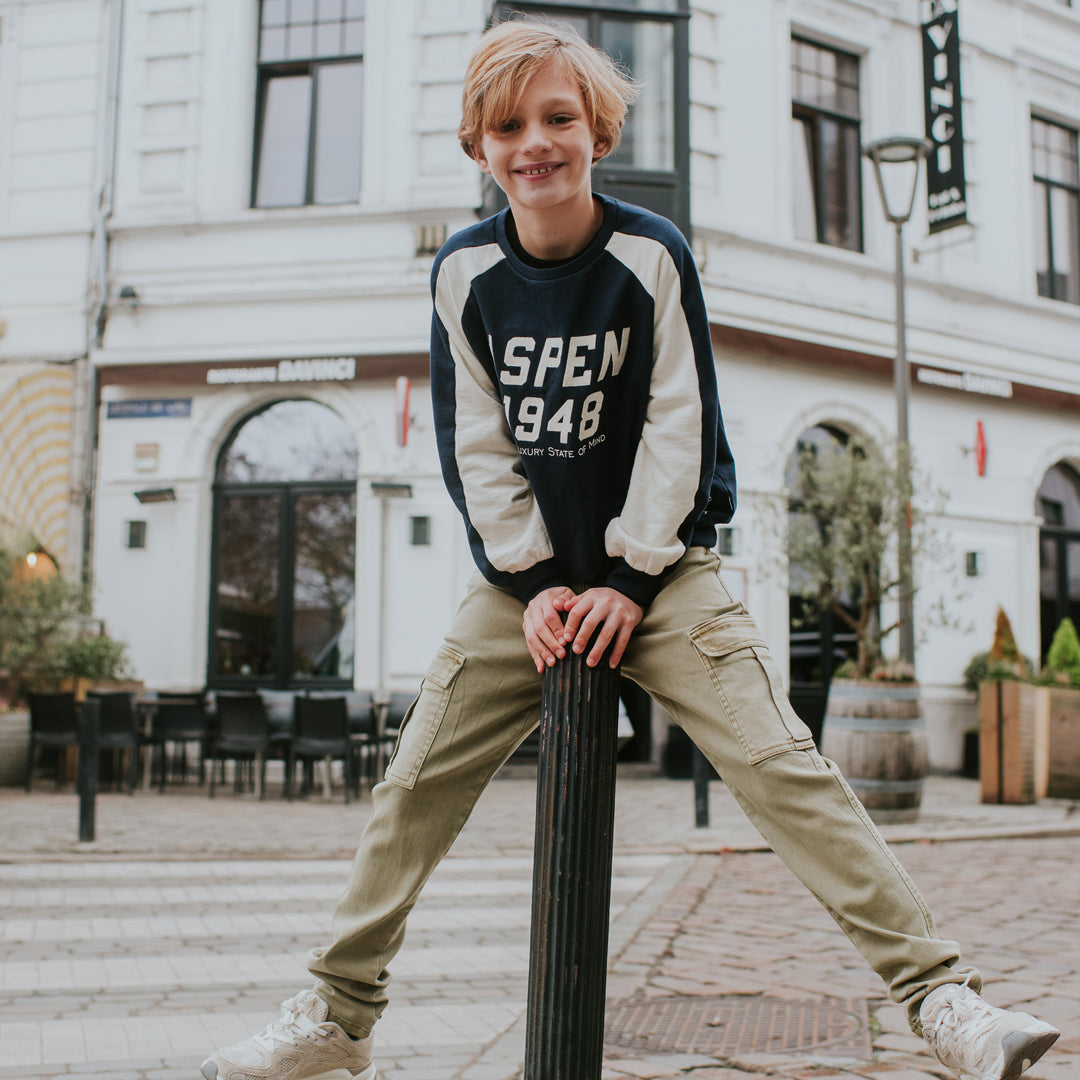 Loose Fit sweatshirt, Navy