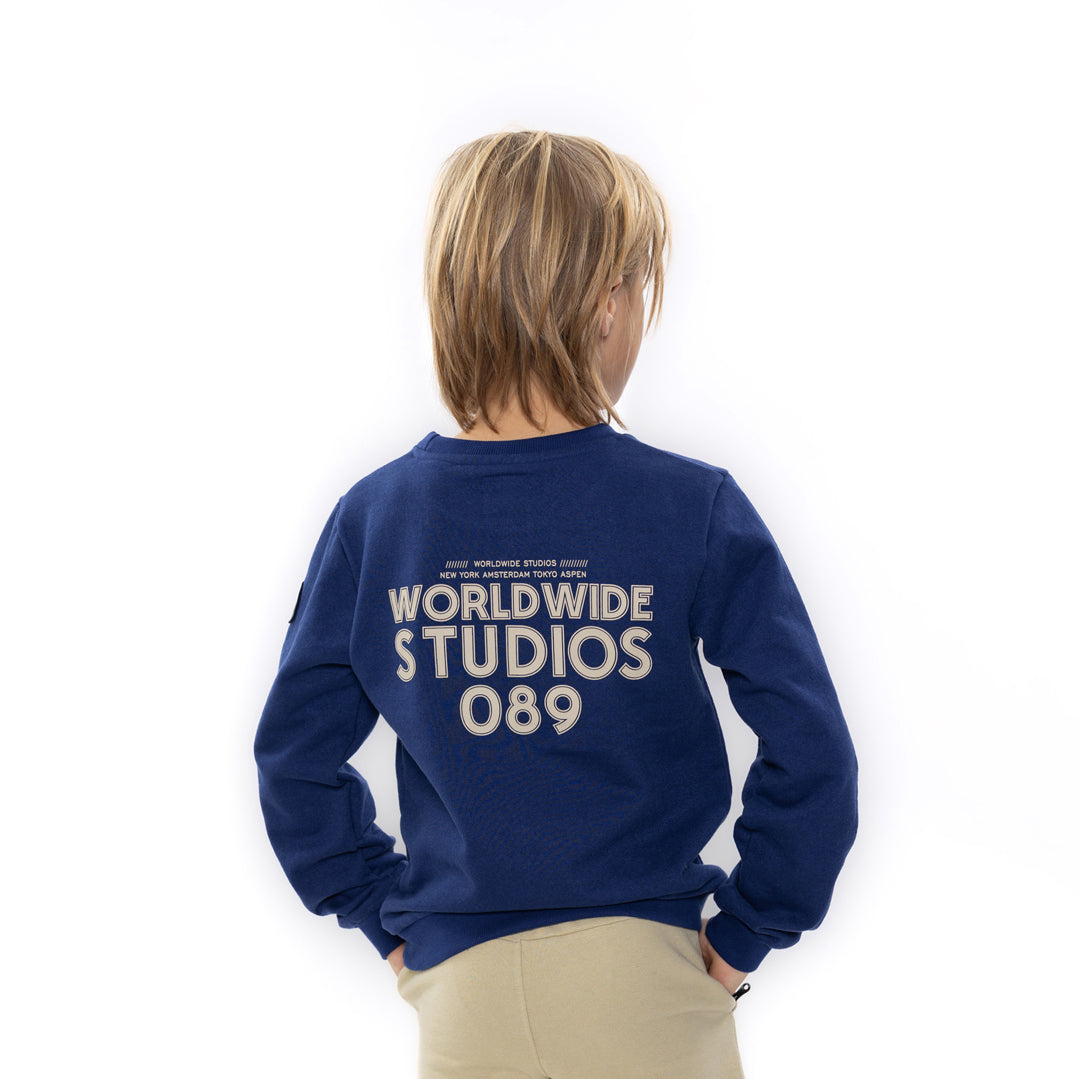 Sweatshirt, Blue Depths