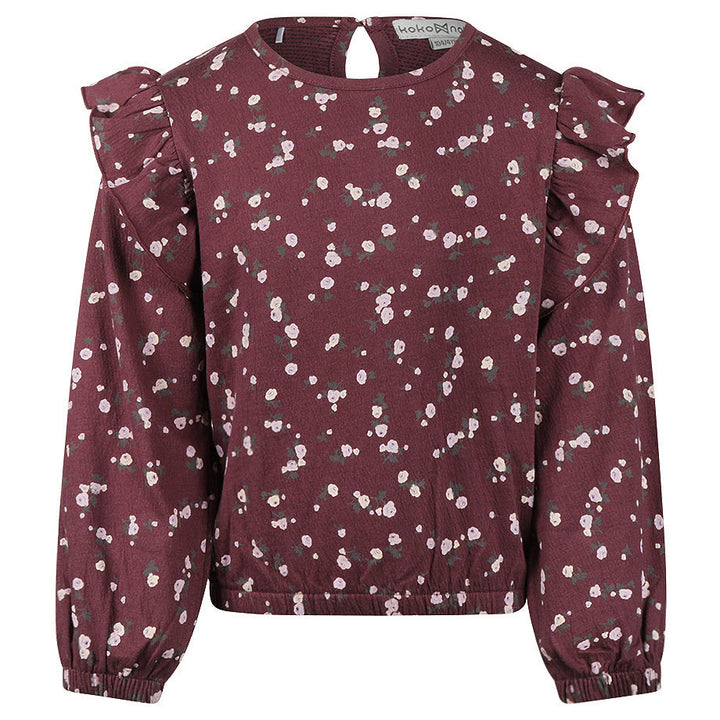 Blusa, Eggplant