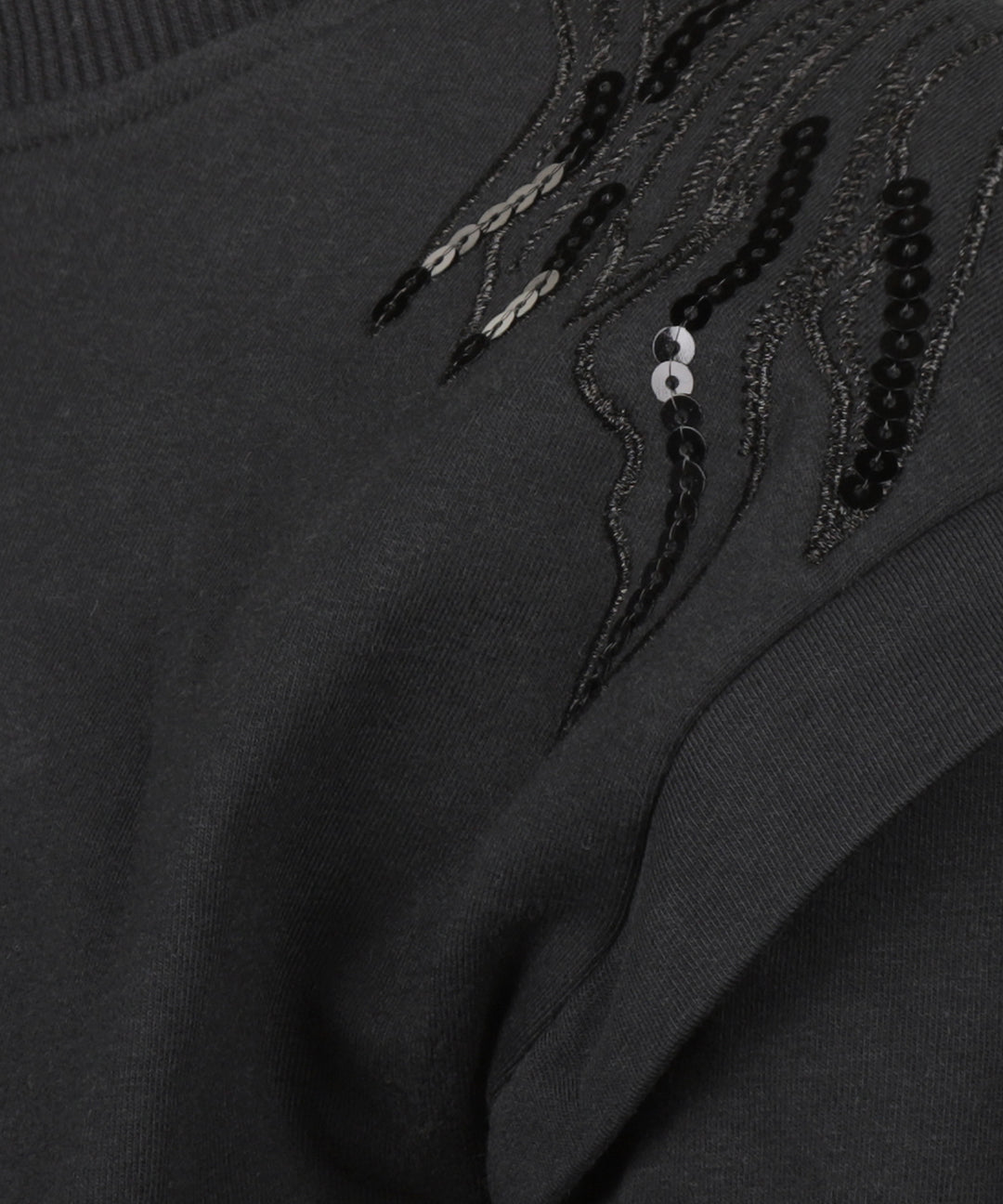 Sweatshirt, Faded Black