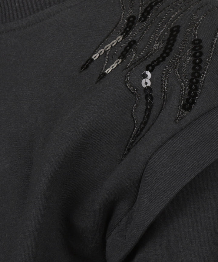 Sweatshirt, Faded Black
