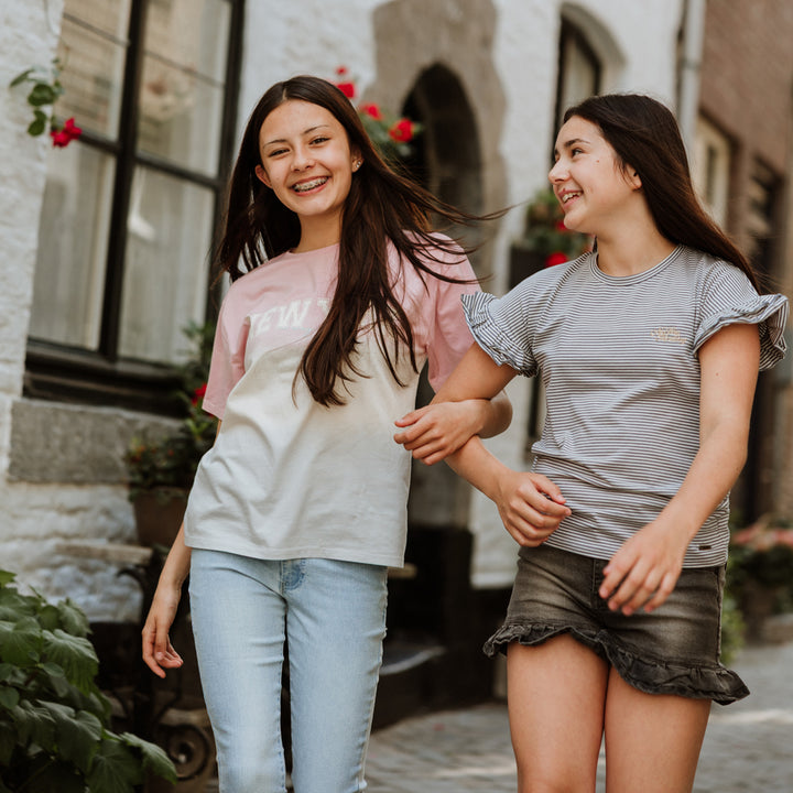 Loose Fit blusa, Pink