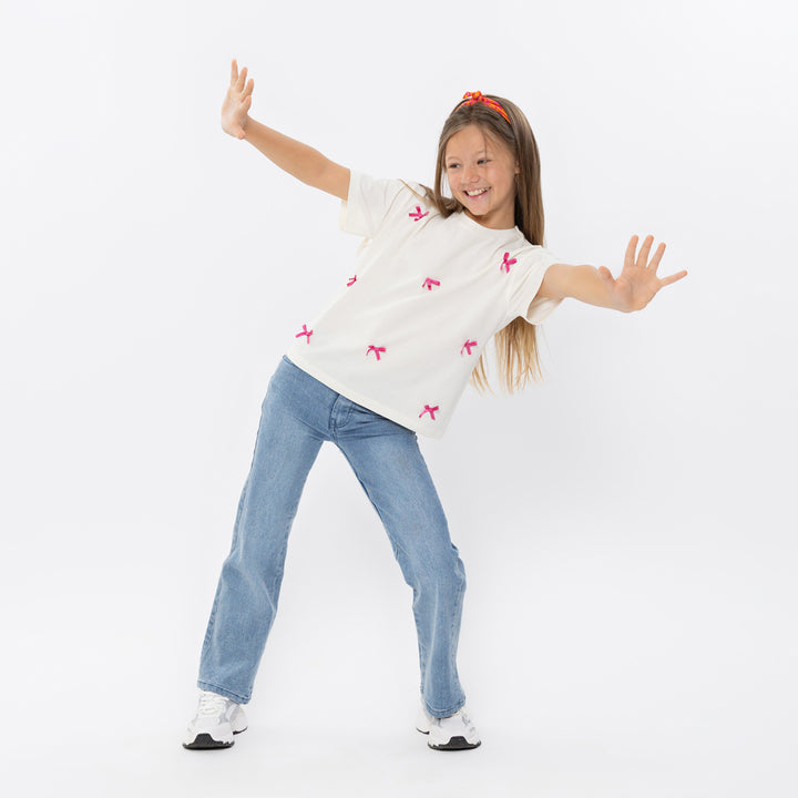 Loose Fit blusa, Bows