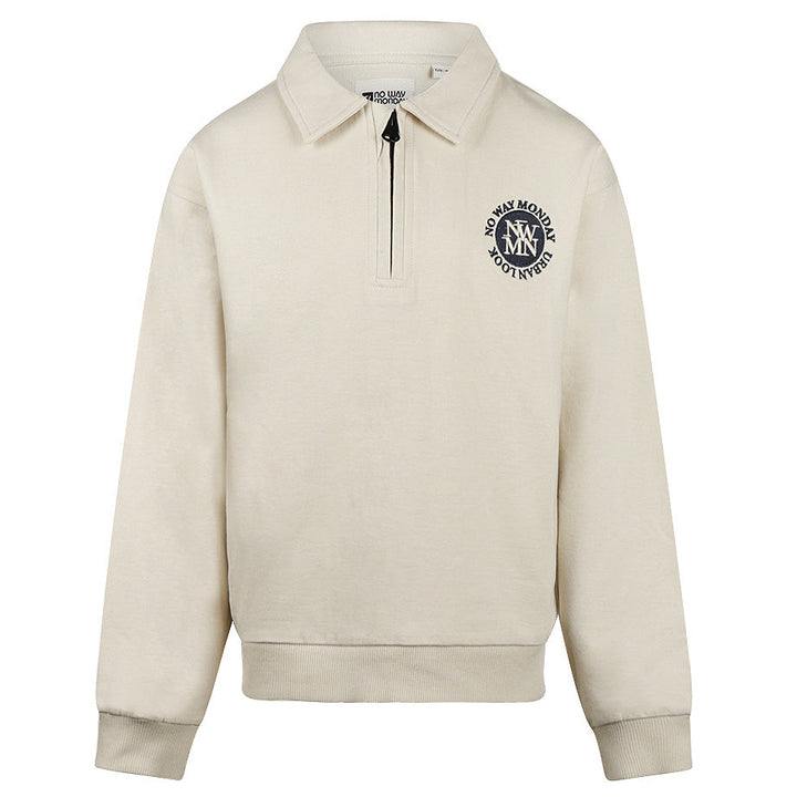 Polo sweatshirt, Off White