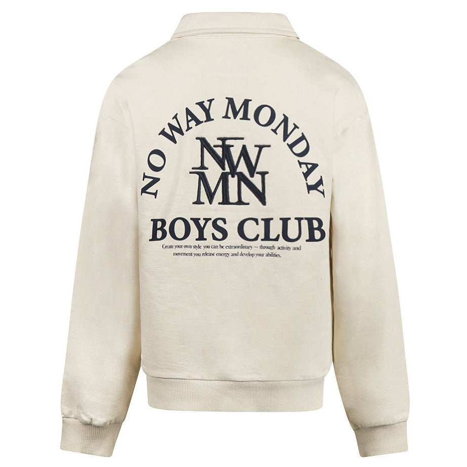 Polo sweatshirt, Off White