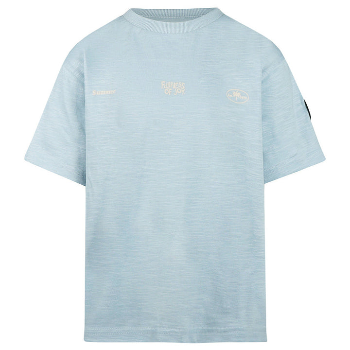 Loose Fit blusa, Light Blue