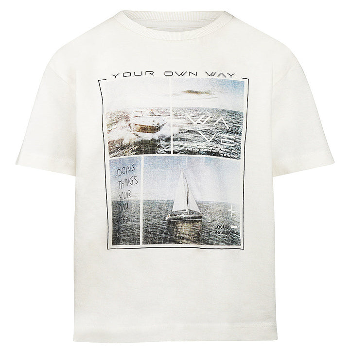 Loose Fit blusa, Off White