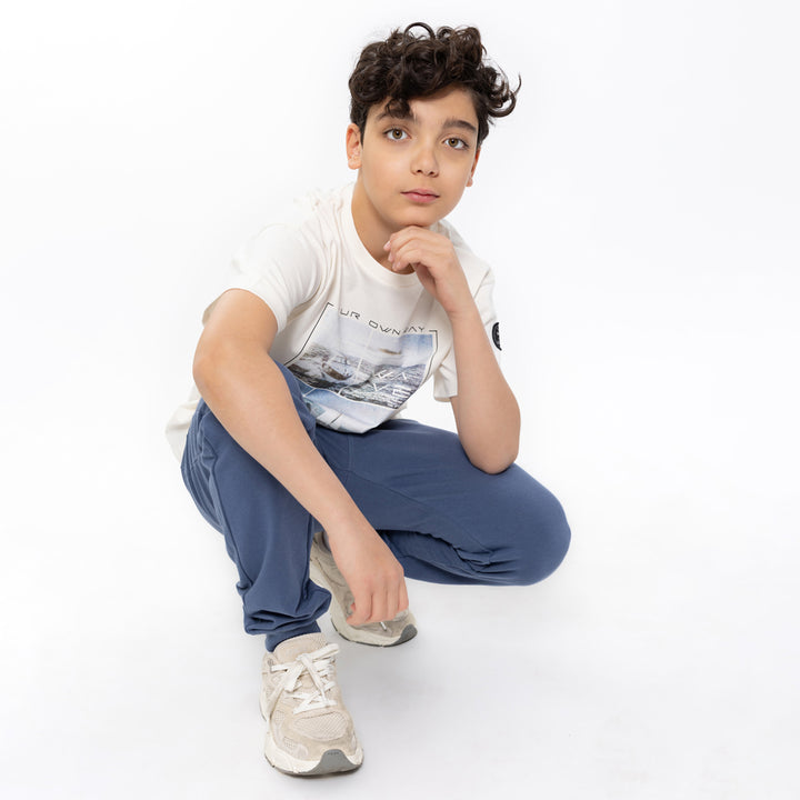 Loose Fit blusa, Off White