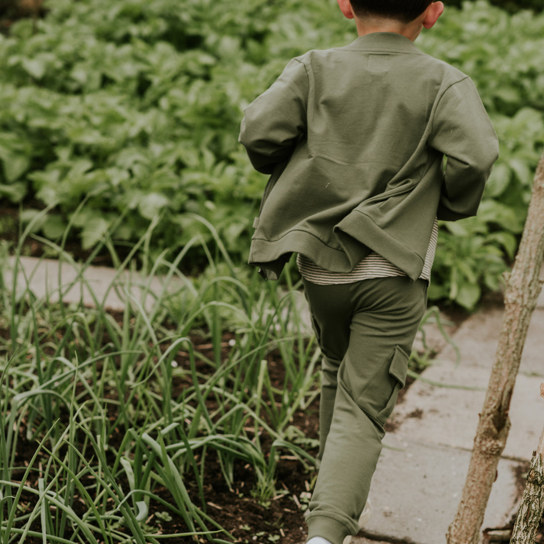 Joggingbuksur, Olive