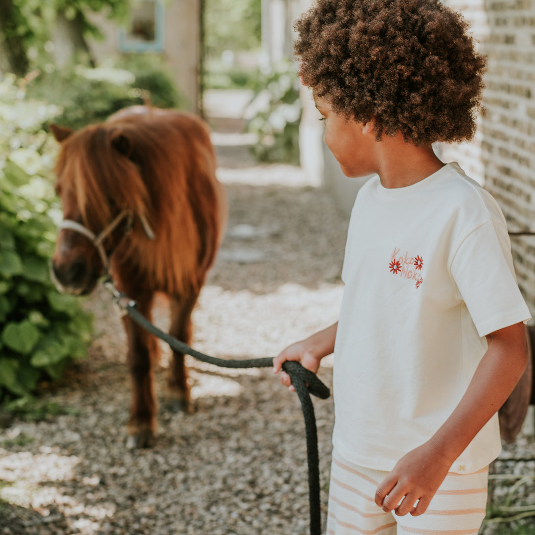 Loose Fit blusa, Off White