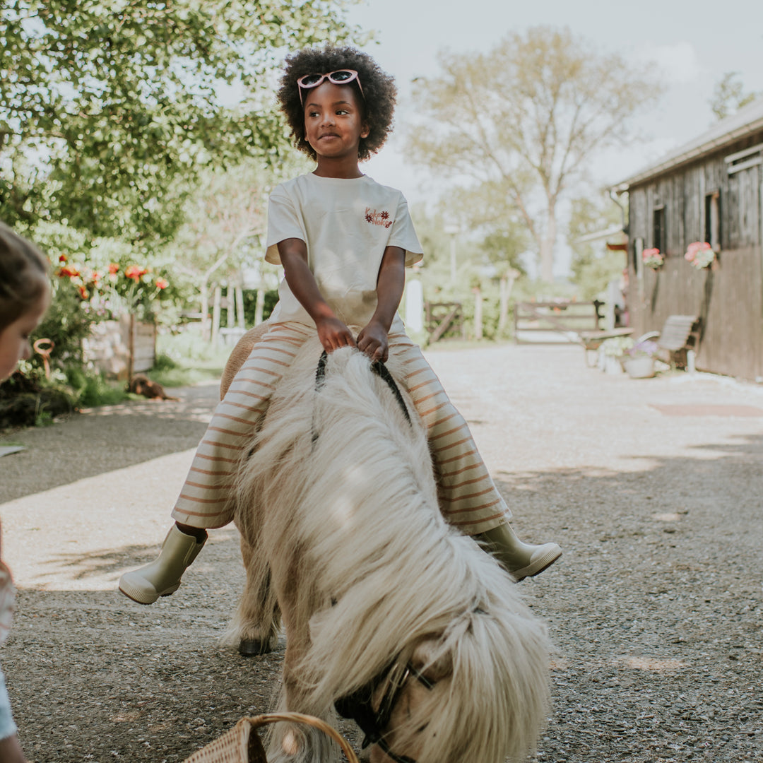 Loose Fit blusa, Off White