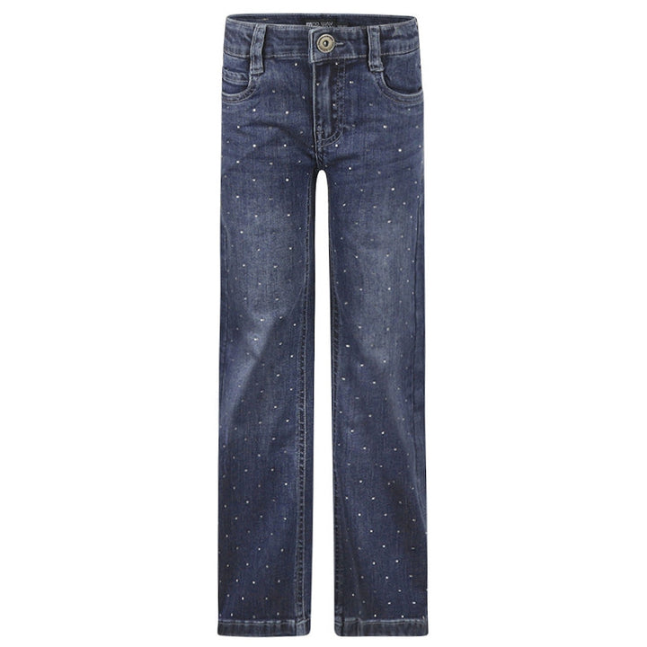 Wide jeans, Denim Blue