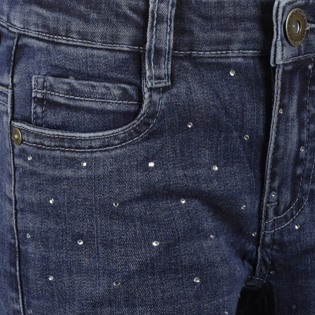 Wide jeans, Denim Blue
