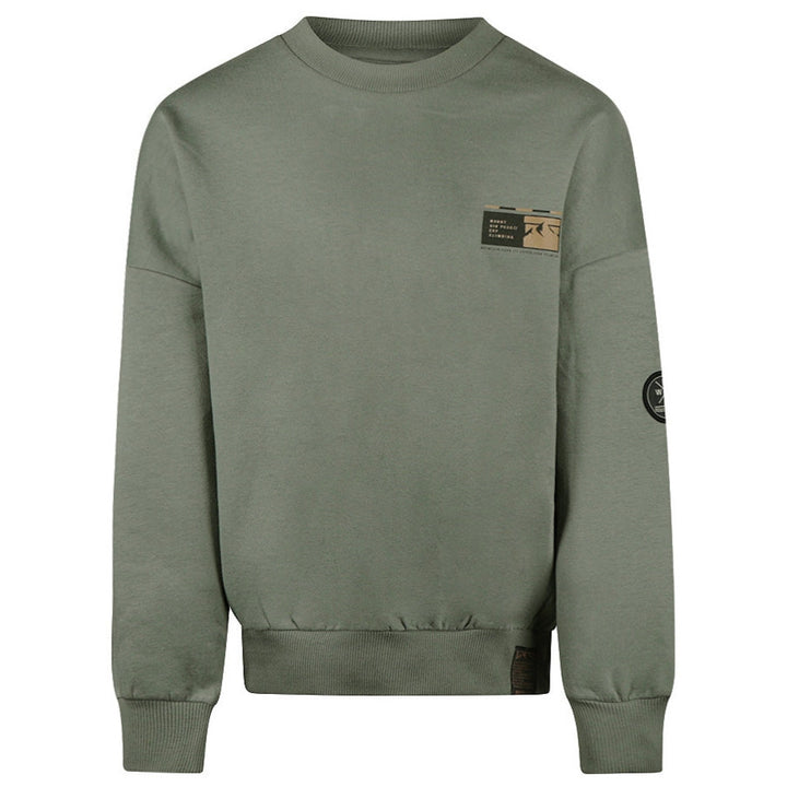 Sweatshirt, Faded Green