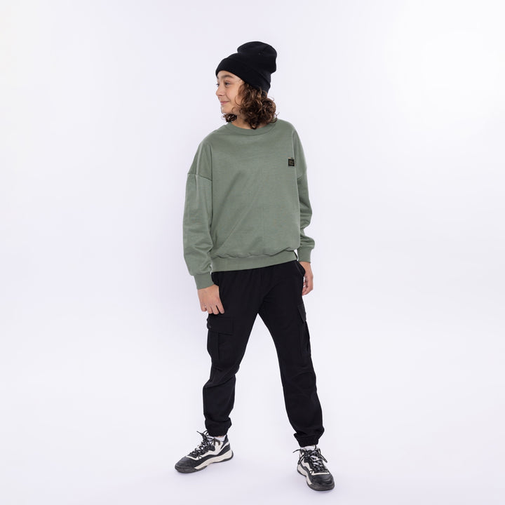 Sweatshirt, Faded Green