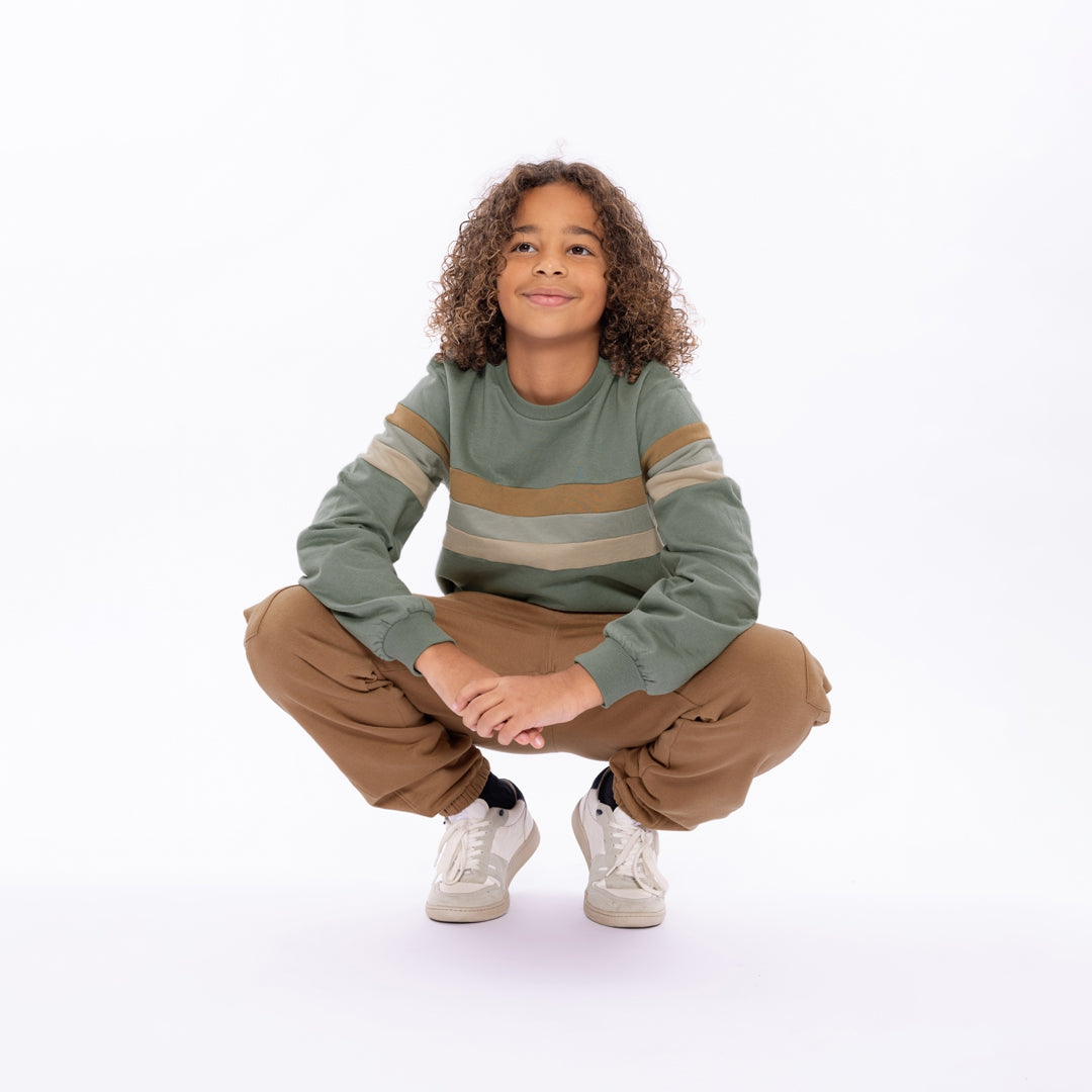 Sweatshirt, Faded Green