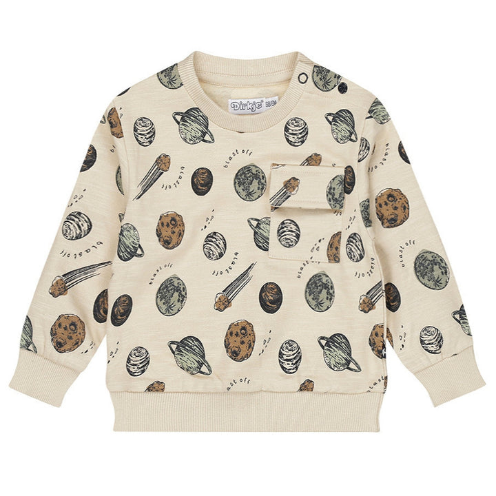 Loose Fit sweatshirt, Planets