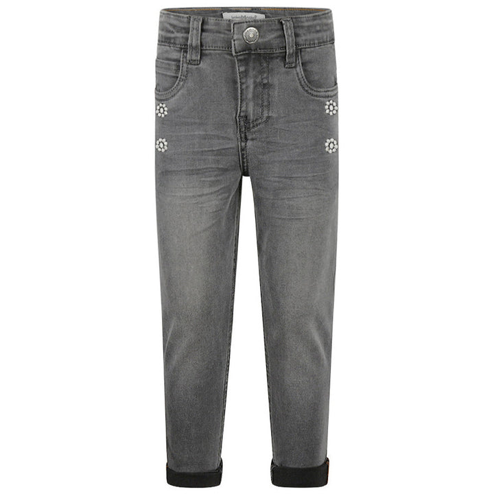 Loose Fit gallabuxur, Denim Black