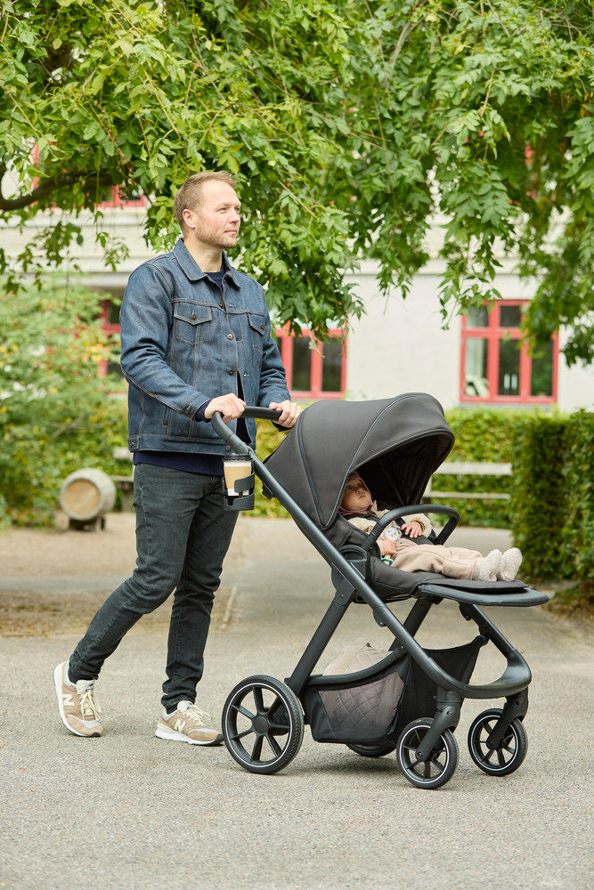Evoke klappvognur, Black