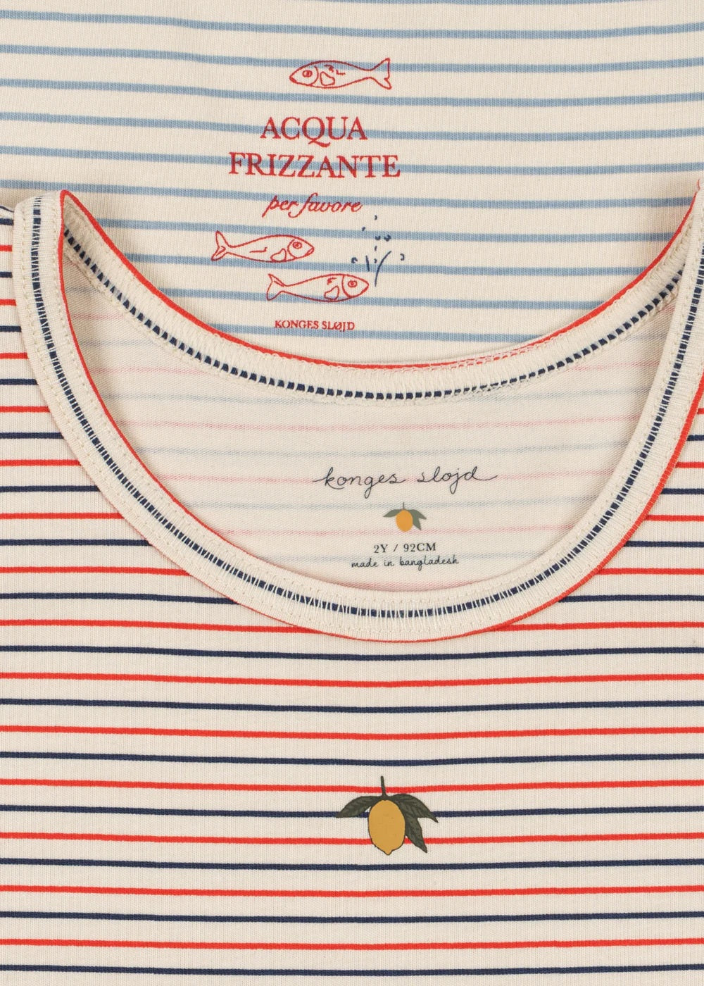 Basic undirtroyggjur, 2 stk, Stripe Tricolore