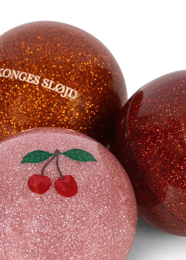 Sparkly Balls, 3 stk