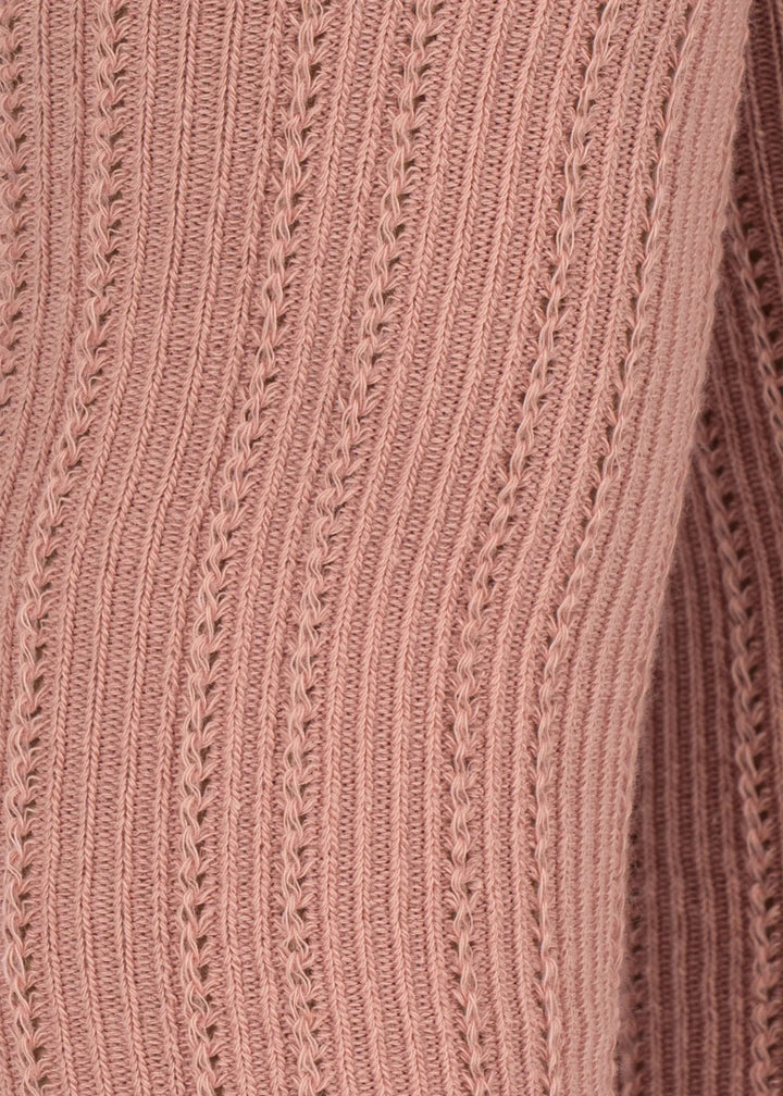 Pointelle sokkabuksur, 3 pør, Rose