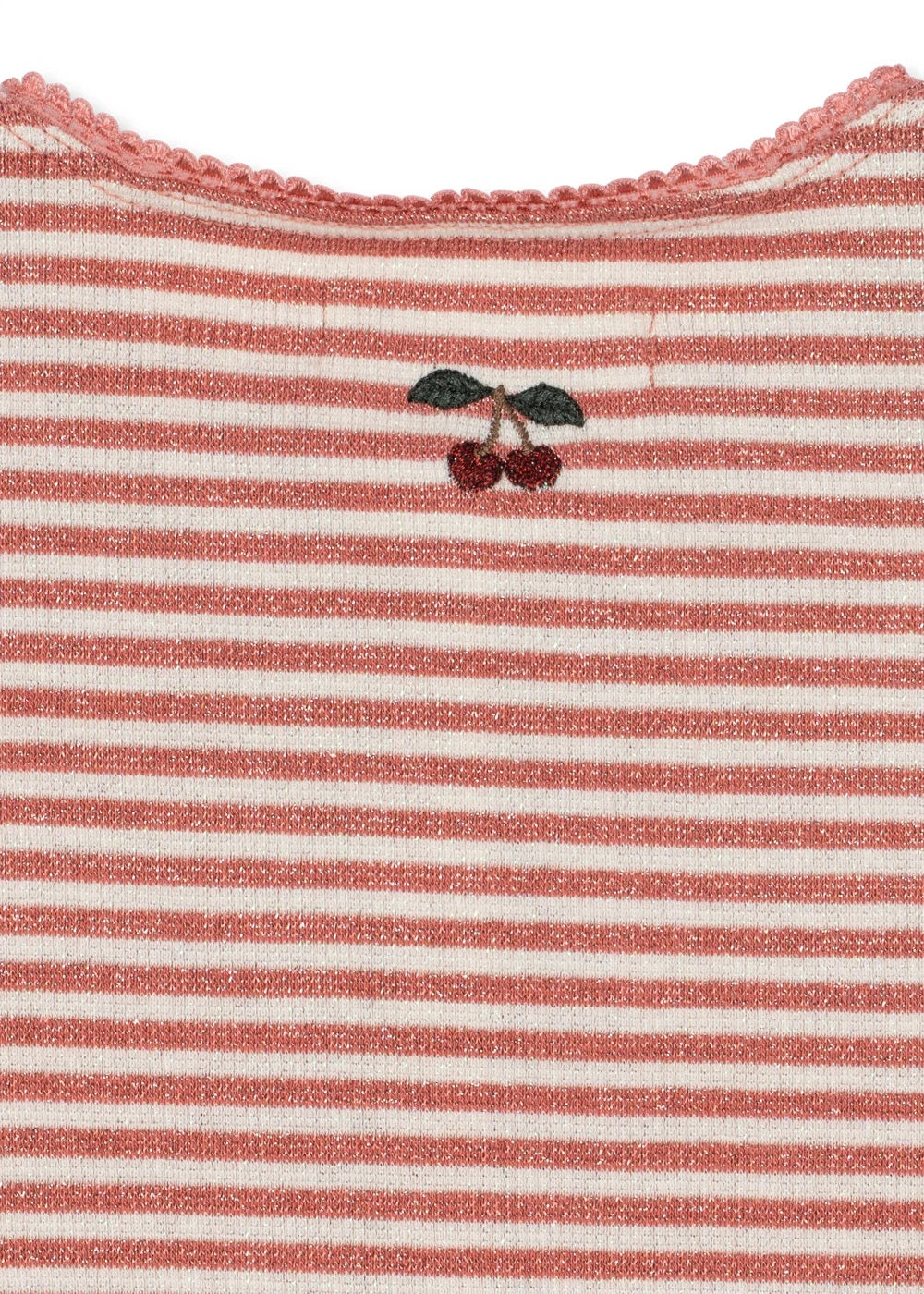 Roli cardigan, Rose Cream Stripe