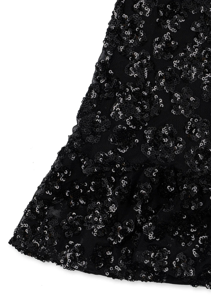 Flowy kjóli, Black