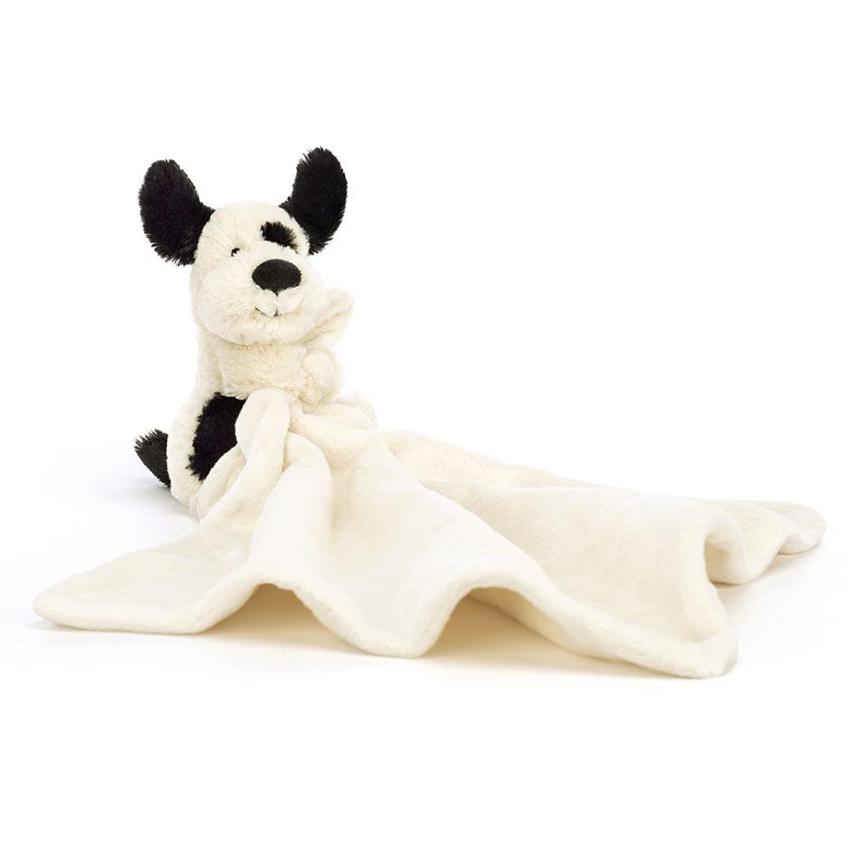 Bashful Black & Cream Puppy Soother