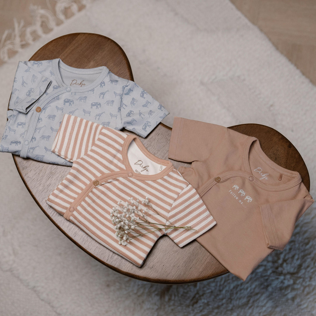 Body, 3 stk, Faded Blue