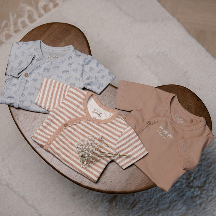 Body, 3 stk, Faded Blue