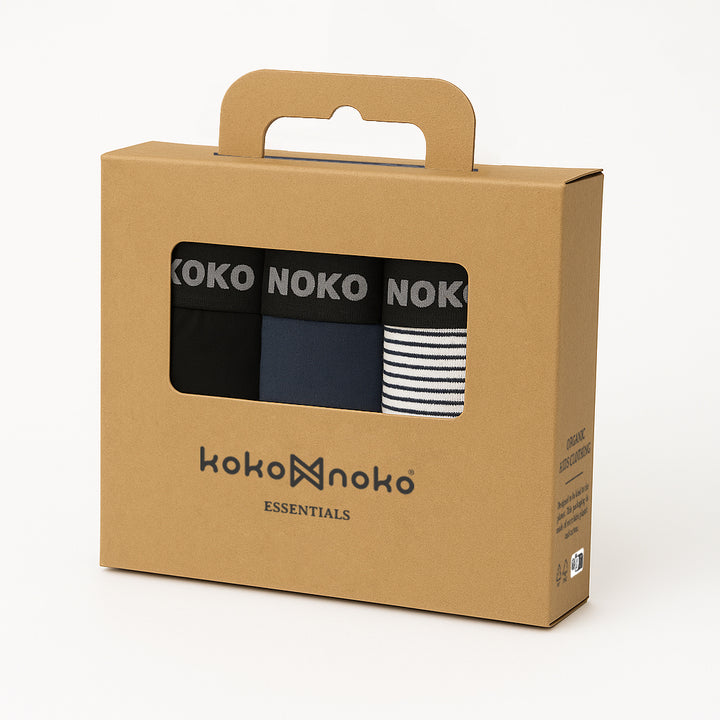 Boxershorts, 3 pør, Navy