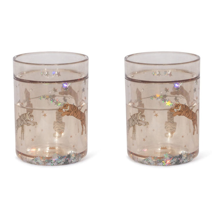 Glitter Cups, 2 stk, Roar