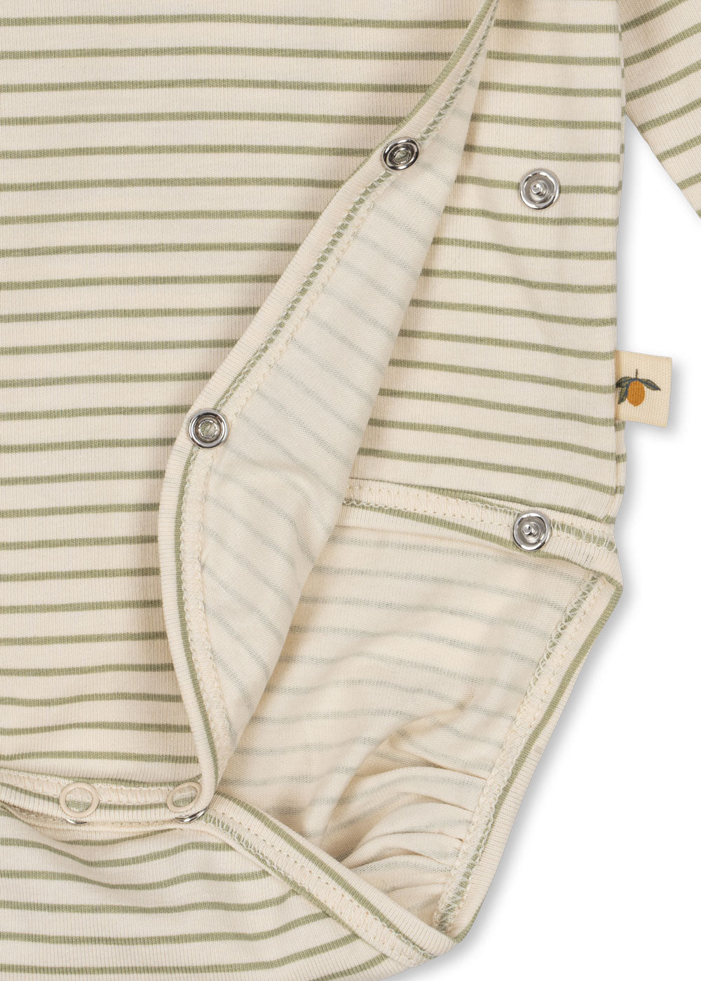 Basic newborn body, Tea Stripe