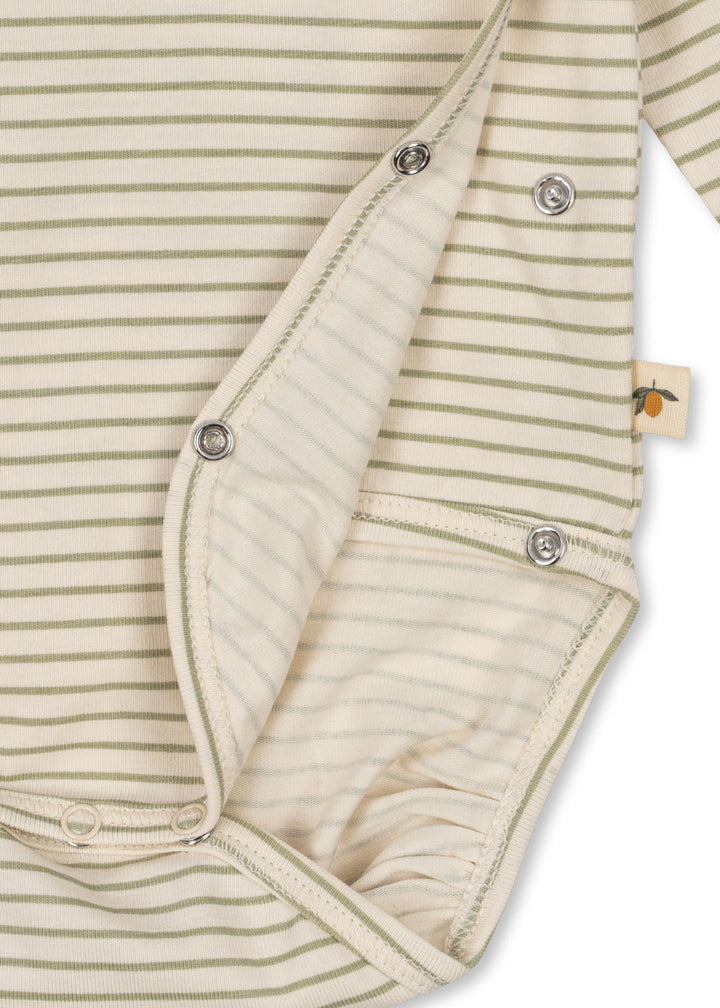 Basic newborn body, Tea Stripe