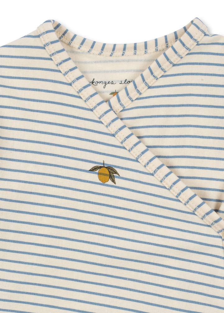 Basic newborn drakt, Bluie Stripe
