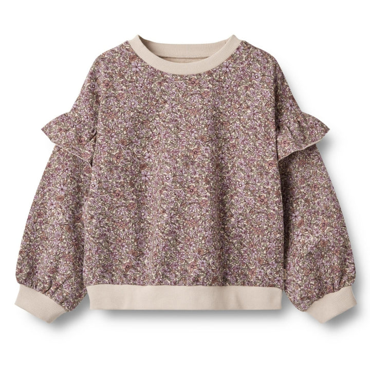 Lulle sweatshirt, Lilac Flowers