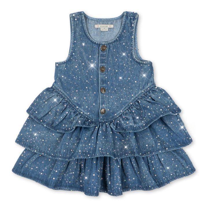 Elba kjóli, Denim Sparkle